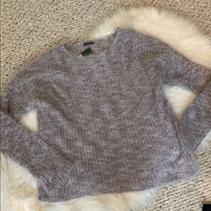 Women’s super soft cozy sweater purple tone